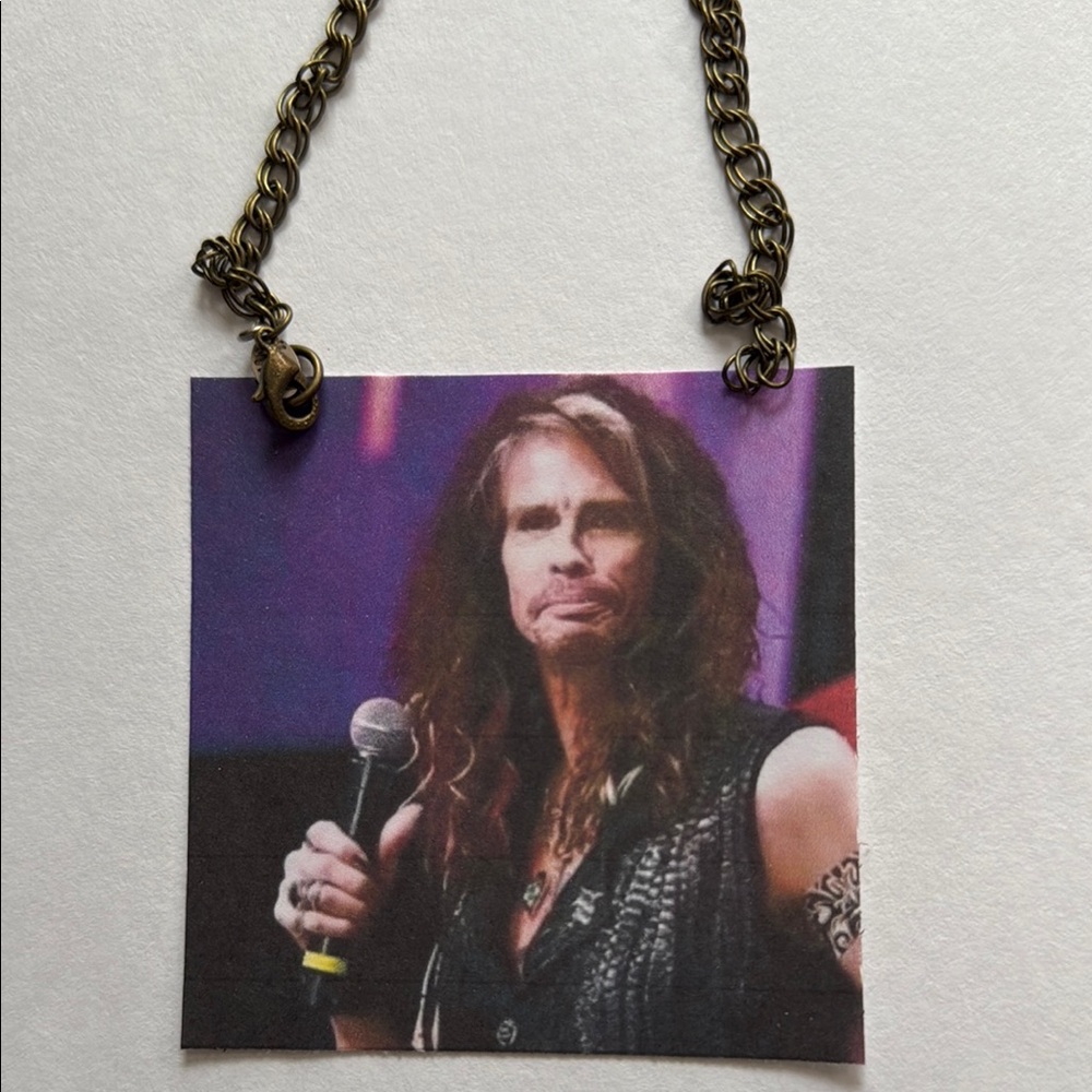 Rockstar Steven Tyler Color Ornament